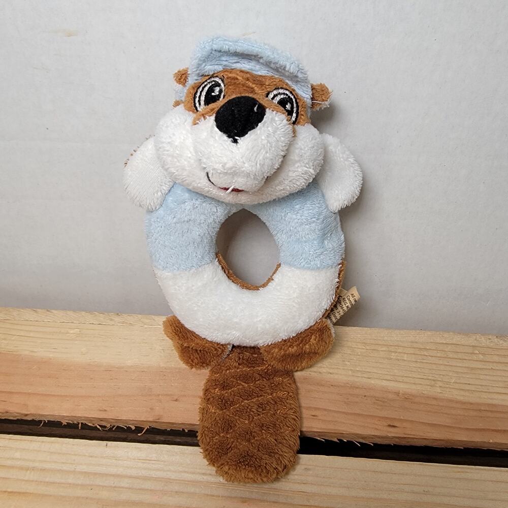 Buc-ee's Cloth Beaver Infant Rattle